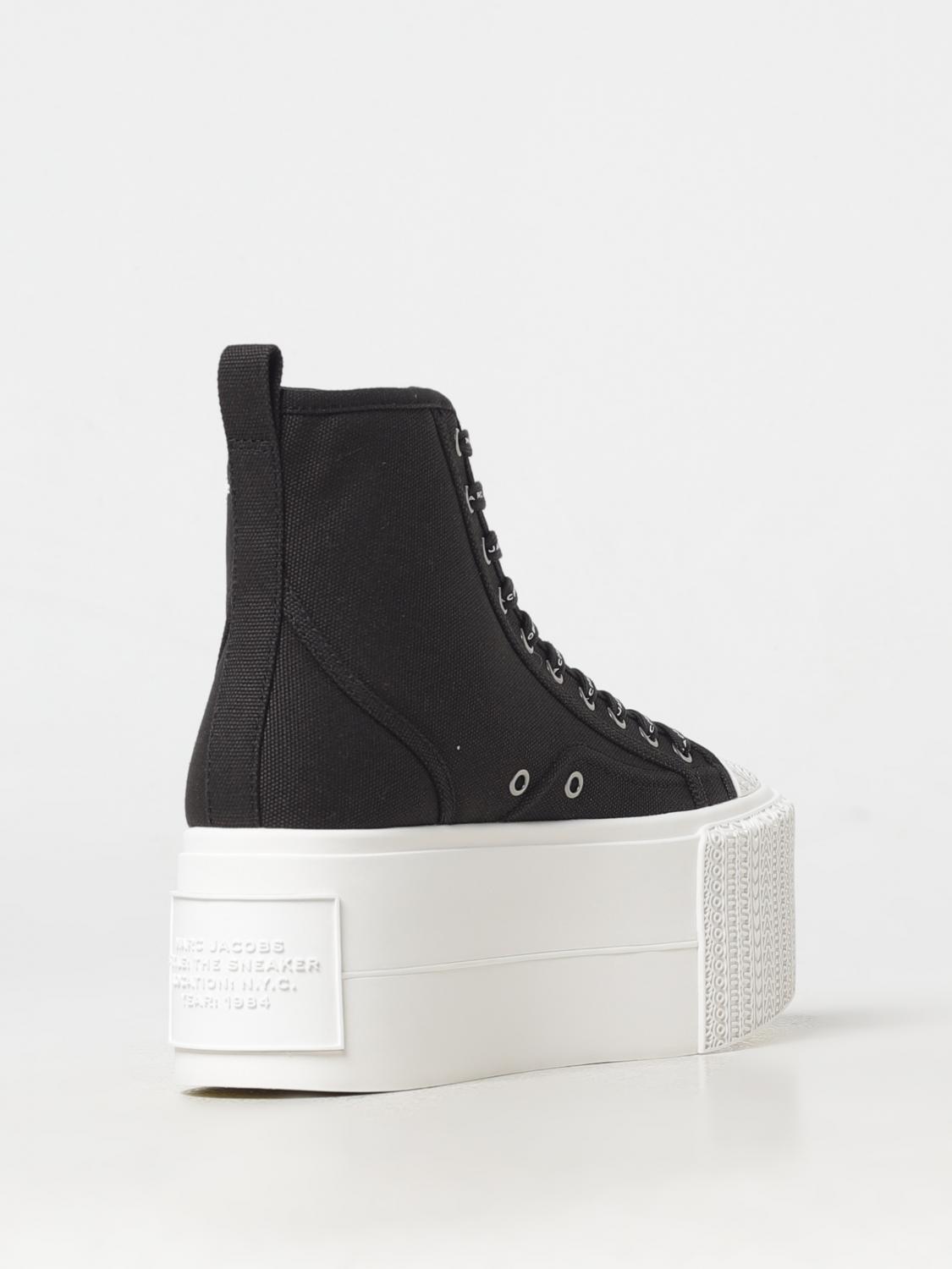 MARC JACOBS WEDGE SHOES: Sneakers woman Marc Jacobs, Black - Img 3