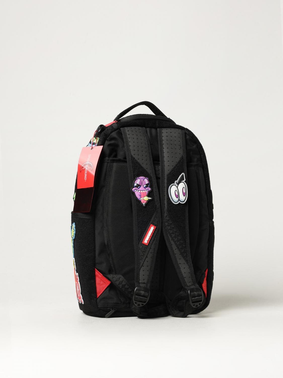 SPRAYGROUND ZAINO: Zaino DLX-Special Sprayground in velcro con patches , Fantasia - Img 2