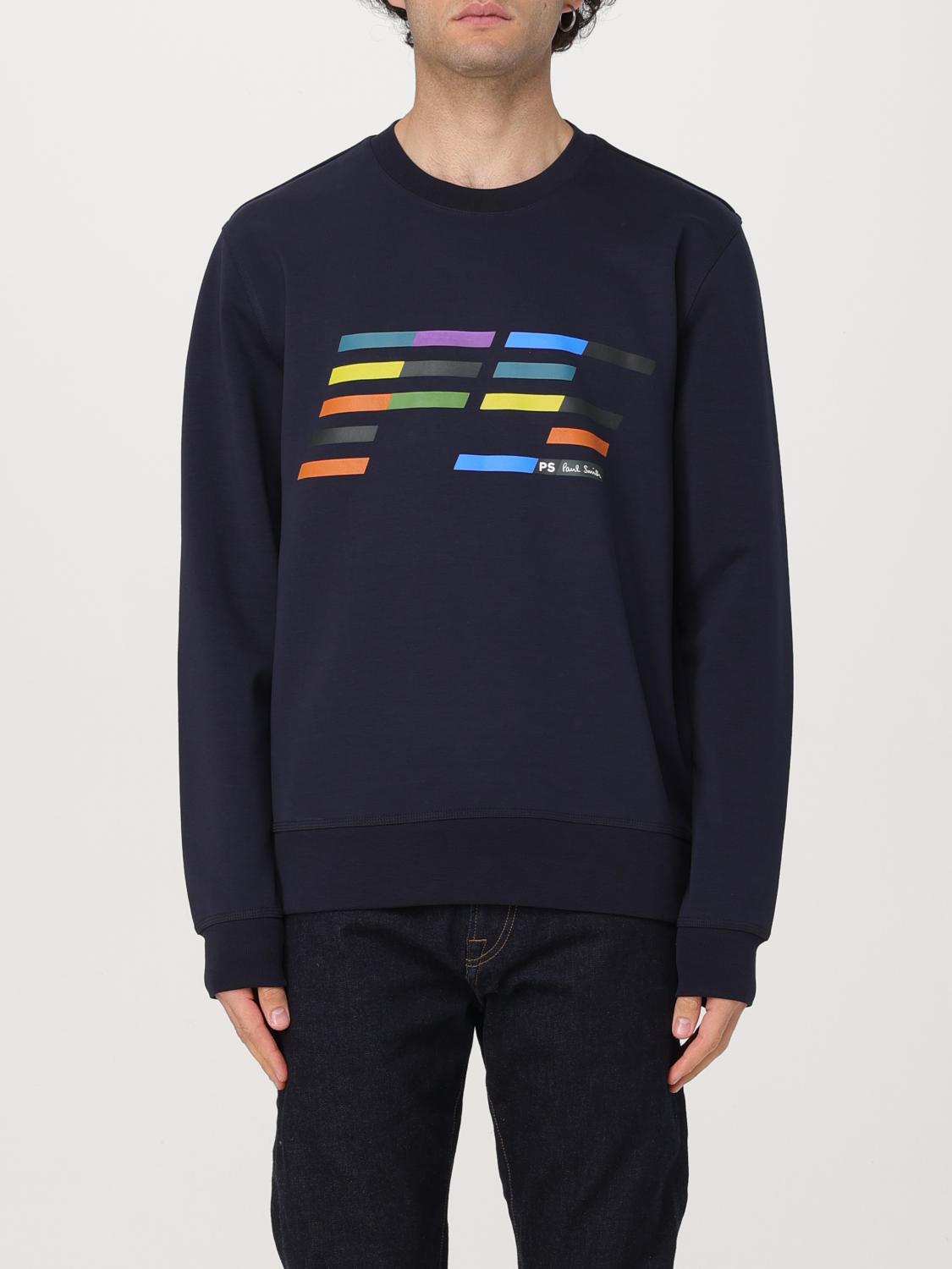 PS PAUL SMITH 스웨트셔츠: 스웨트셔츠 남성 Ps Paul Smith, 블루 - Img 1