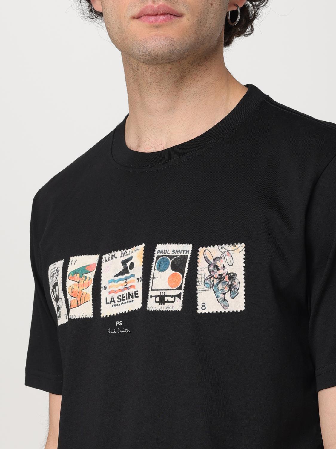 PS PAUL SMITH T-SHIRT: T-shirt herren Ps Paul Smith, Schwarz - Img 3