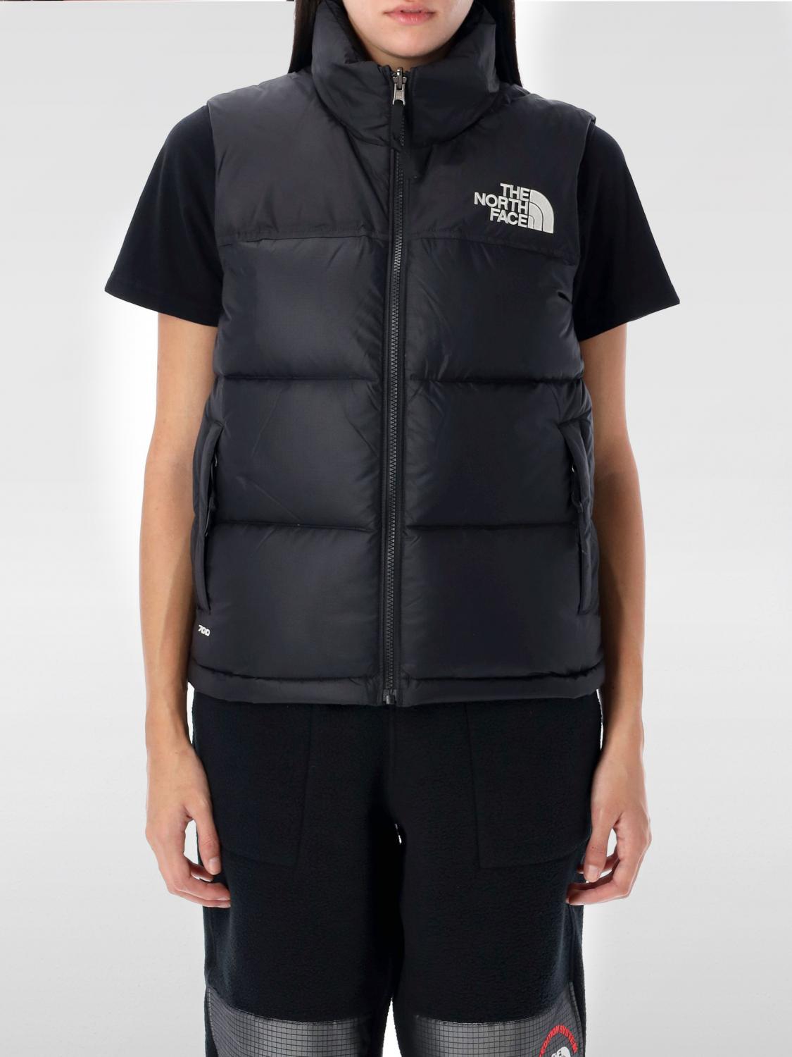 THE NORTH FACE WAISTCOAT: The North Face recycled quilted nylon vest, Black - Img 1