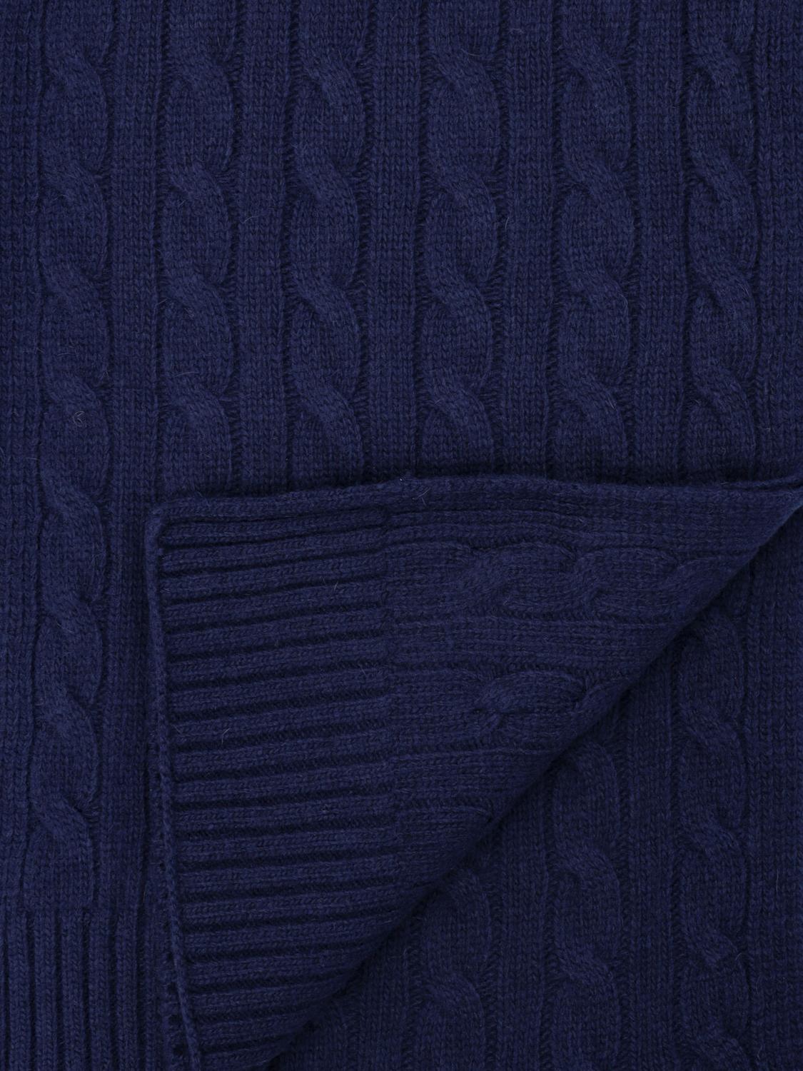 POLO RALPH LAUREN SCARF: Scarf men Polo Ralph Lauren, Blue - Img 2