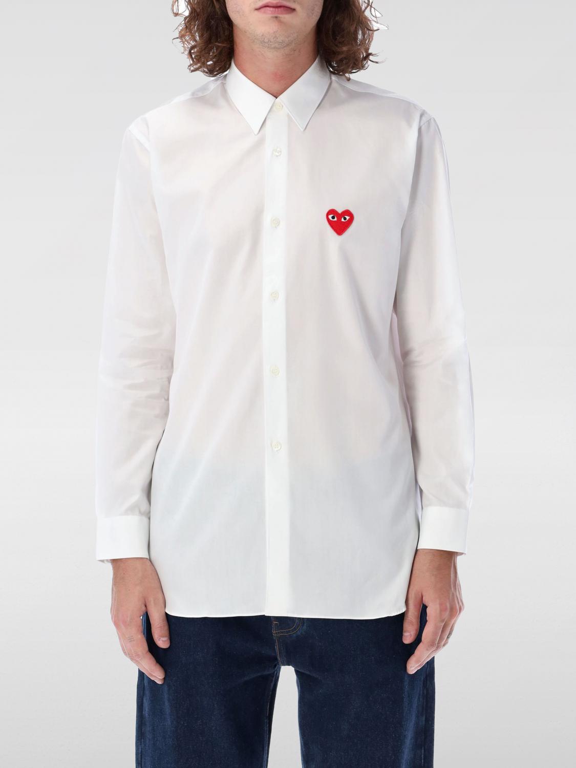Comme Des Garçons Play T-shirt men - White | AXB002051 | GIGLIO.COM