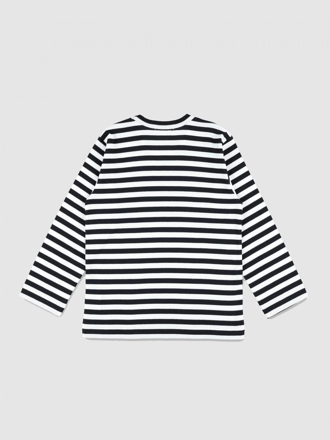 COMME DES GARCONS PLAY 티셔츠: 티셔츠 남아 Comme Des Garcons Play, 블랙 - Img 2