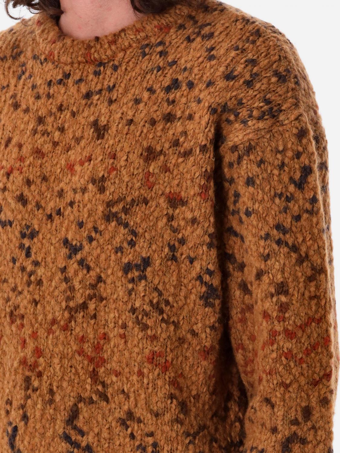 YMC SWEATER: Sweater men Ymc, Brown - Img 3