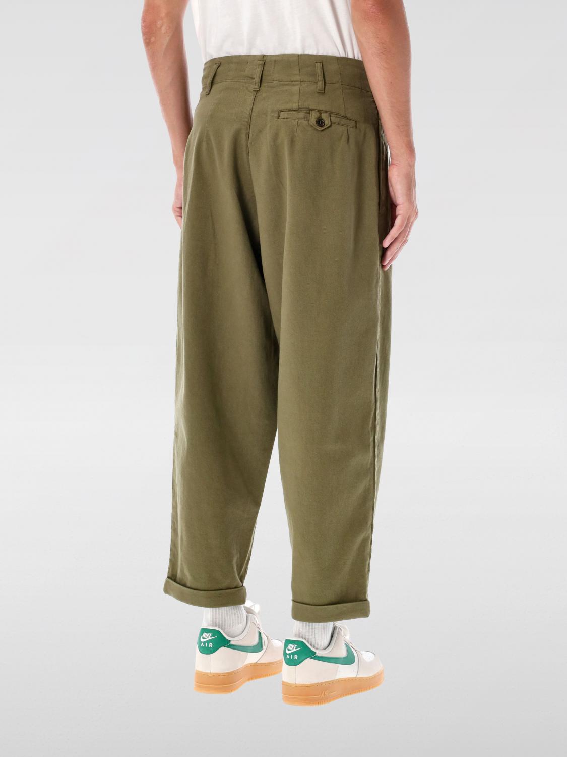 YMC PANTS: Pants men Ymc, Green - Img 2