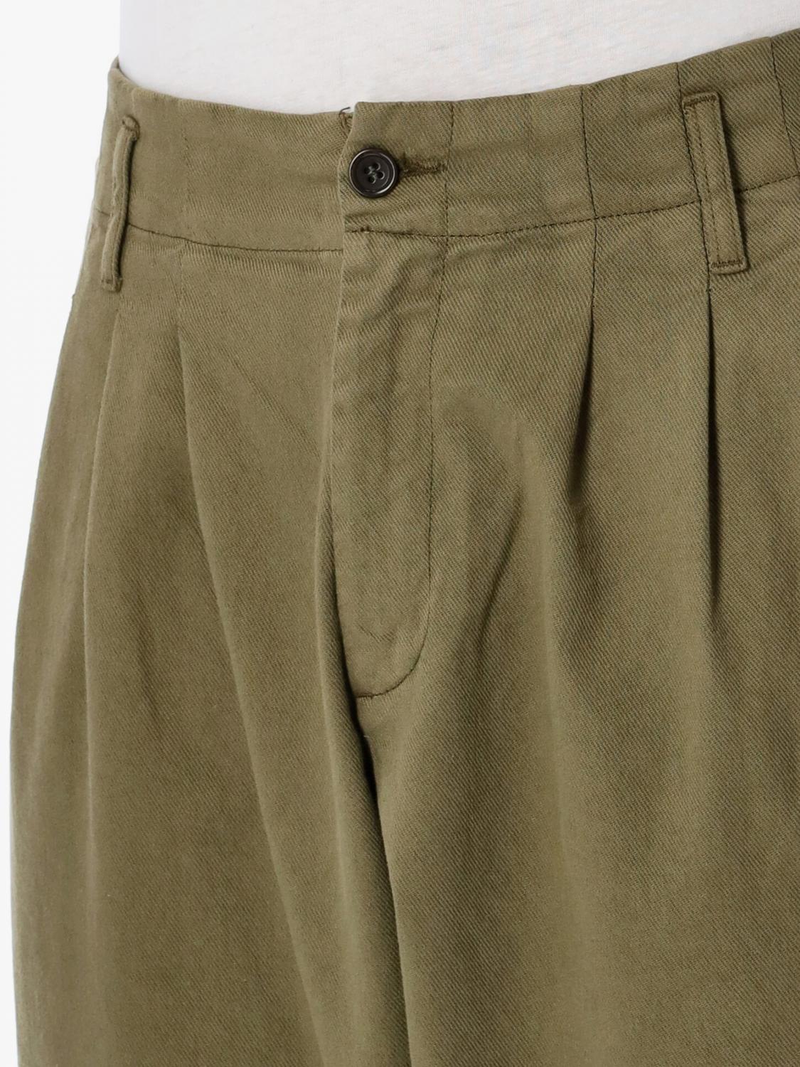 YMC PANTS: Pants men Ymc, Green - Img 3
