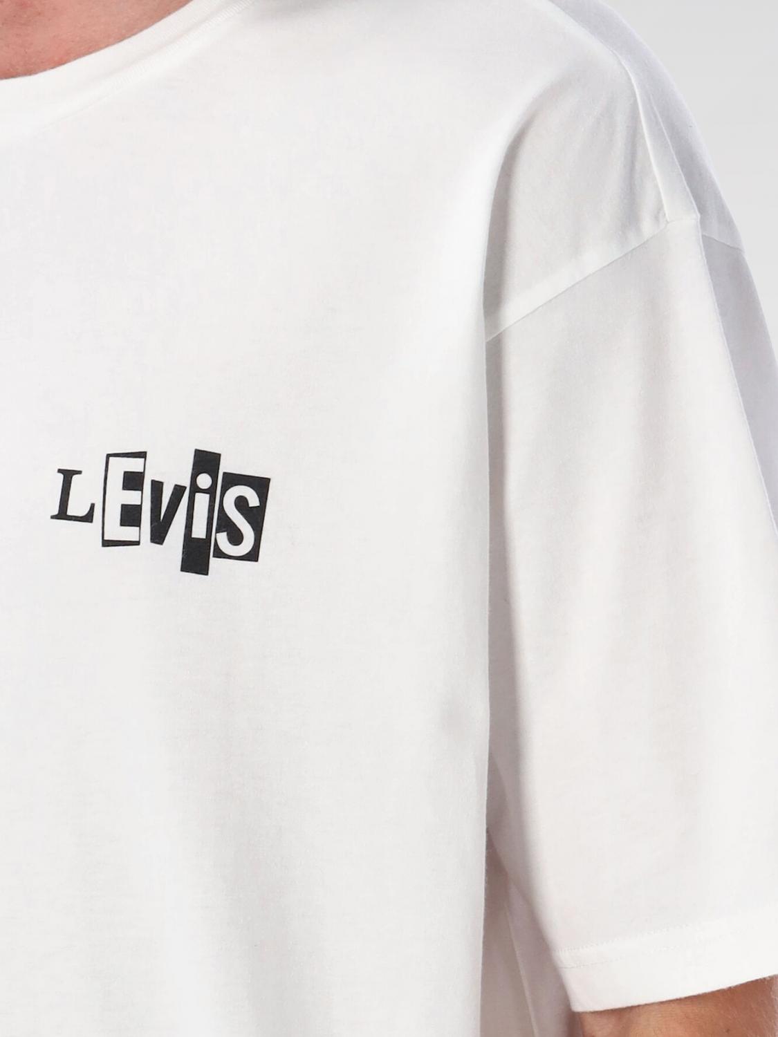 LEVI'S T-SHIRT: T-shirt men Levi's, White - Img 3