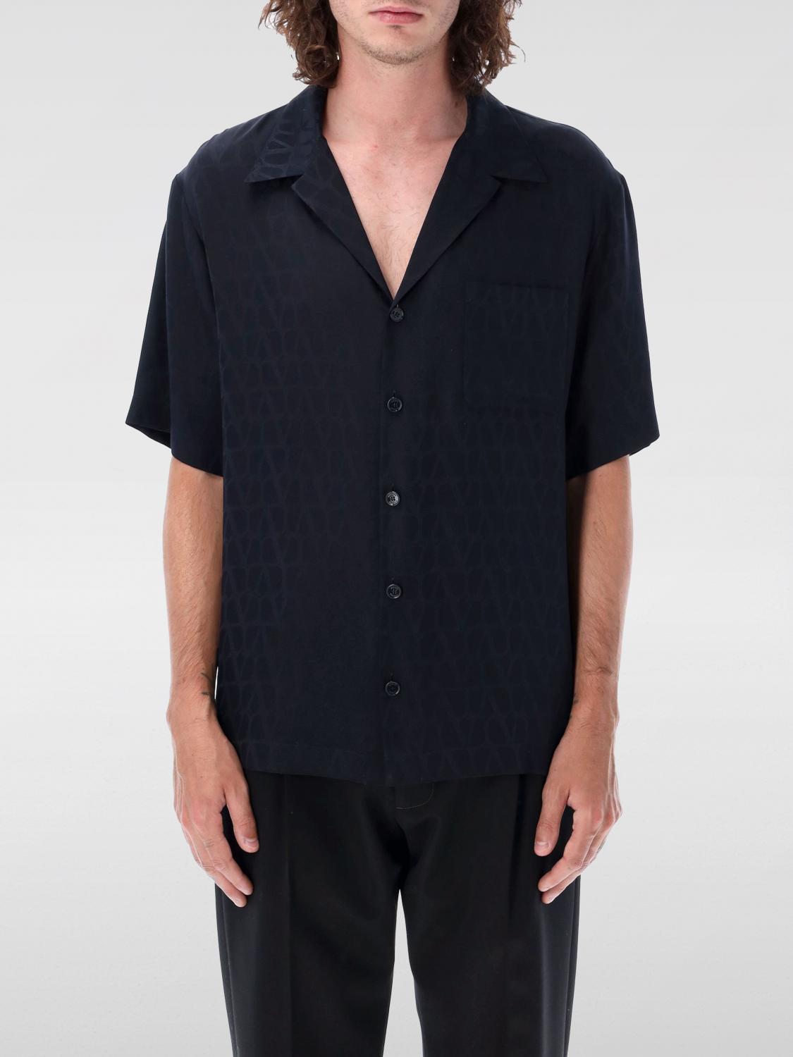 VALENTINO GARAVANI CAMISA: Camiseta hombre Valentino Garavani, Azul Marino - Img 1