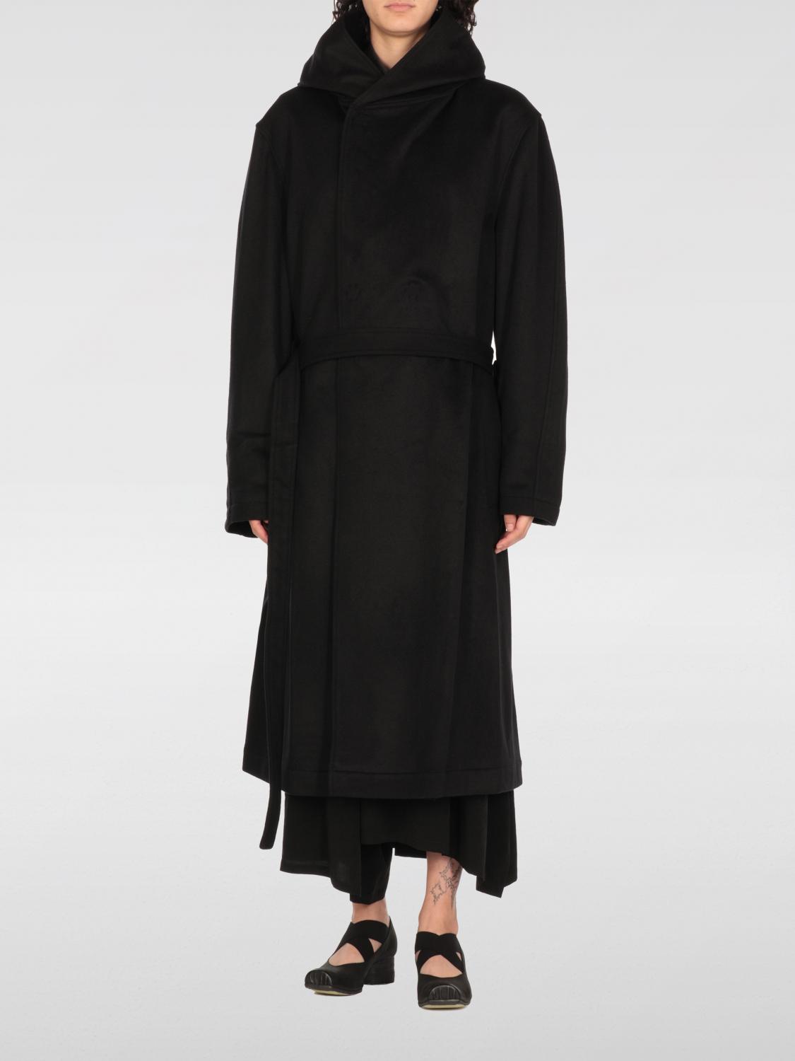 YOHJI YAMAMOTO COAT: Coat men Yohji Yamamoto, Black - Img 1