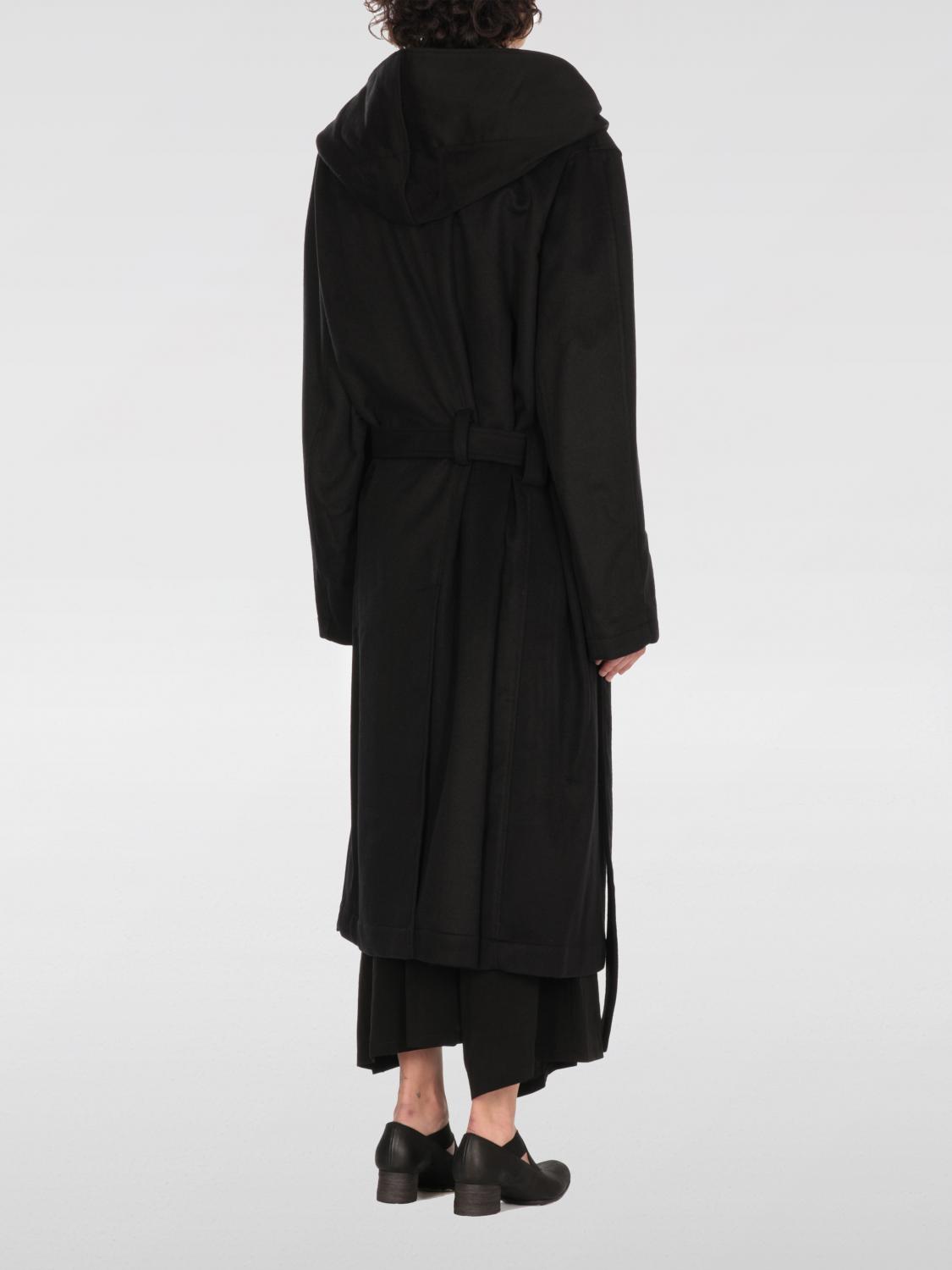 YOHJI YAMAMOTO COAT: Coat men Yohji Yamamoto, Black - Img 3