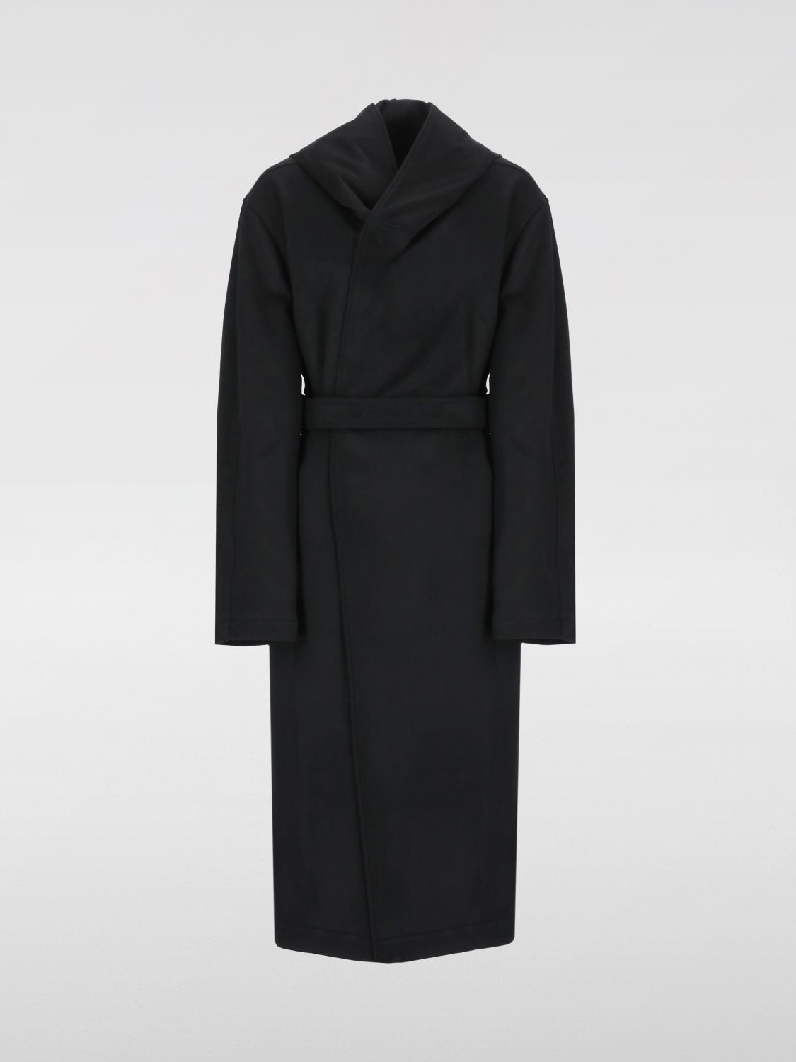 YOHJI YAMAMOTO COAT: Coat men Yohji Yamamoto, Black - Img 5