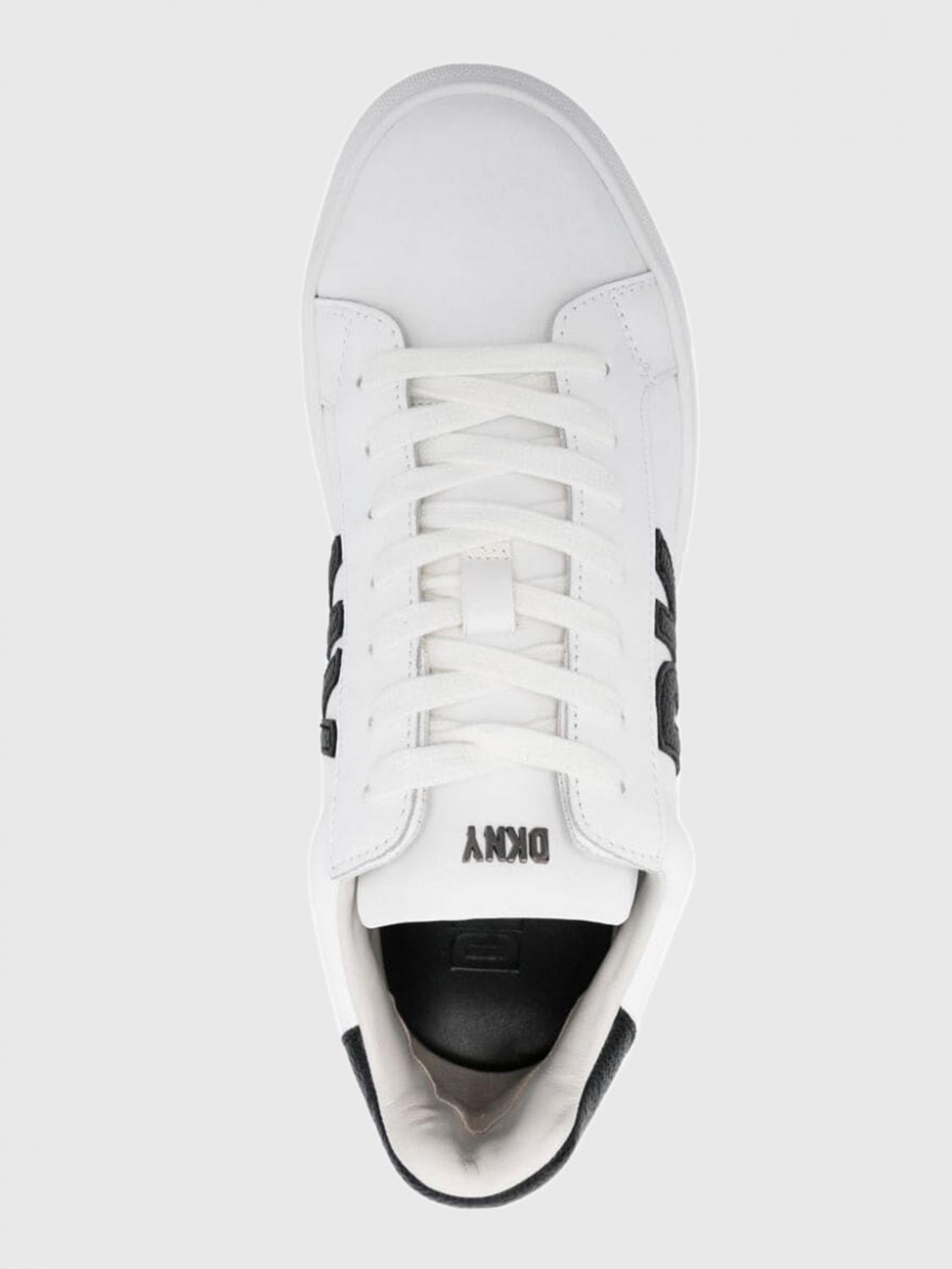 DKNY SNEAKERS: Scarpe Abeni Dkny in pelle , Bianco - Img 4