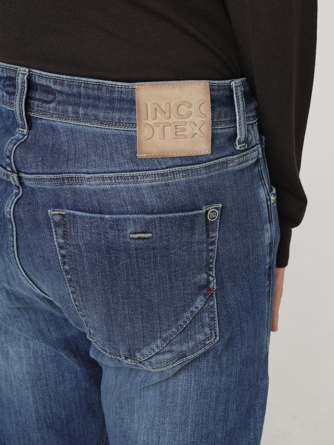 INCOTEX JEANS: Jeans herren Incotex, Blau - Img 3