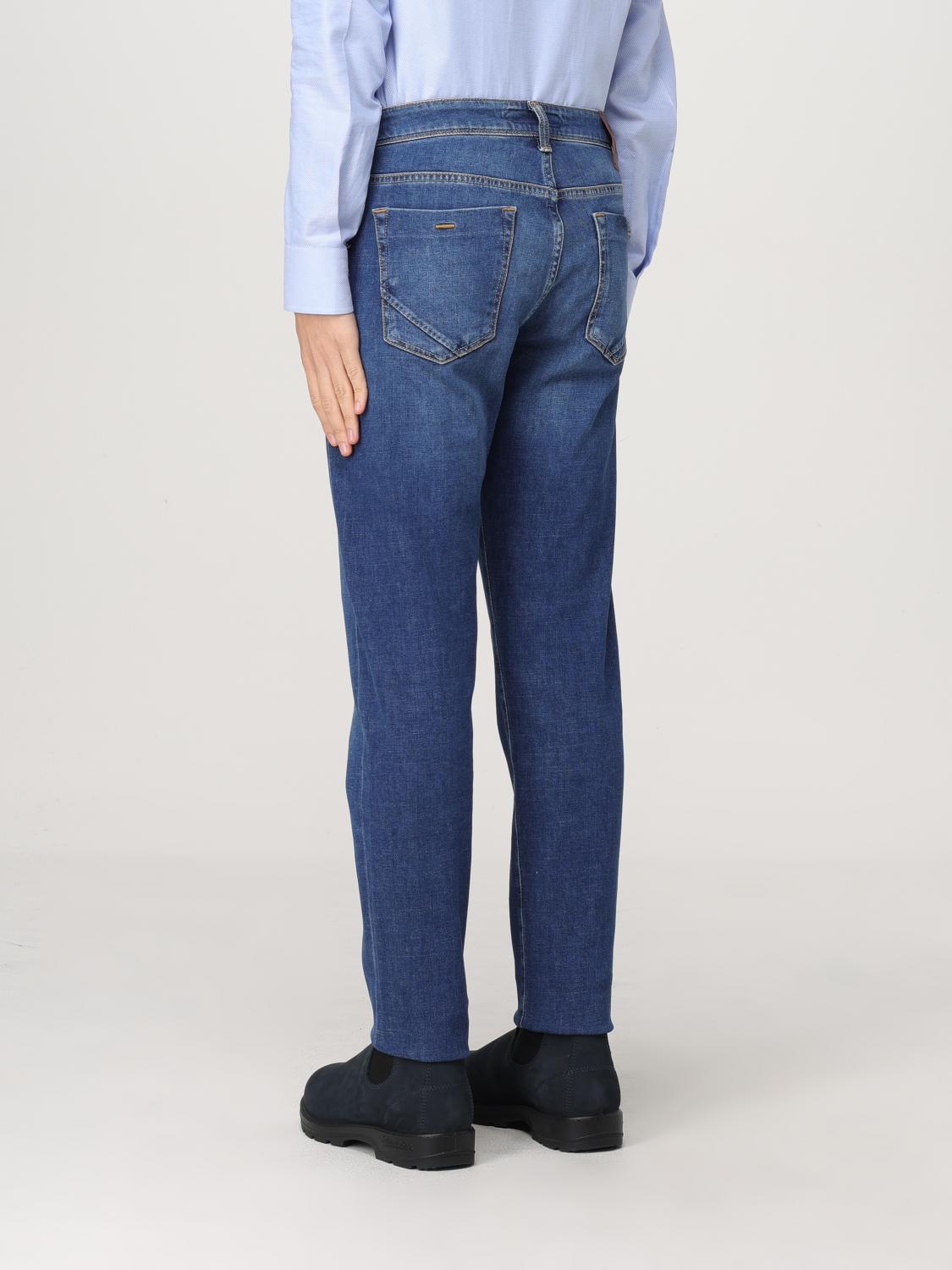 INCOTEX JEANS: Jeans homme Incotex, Bleu - Img 2