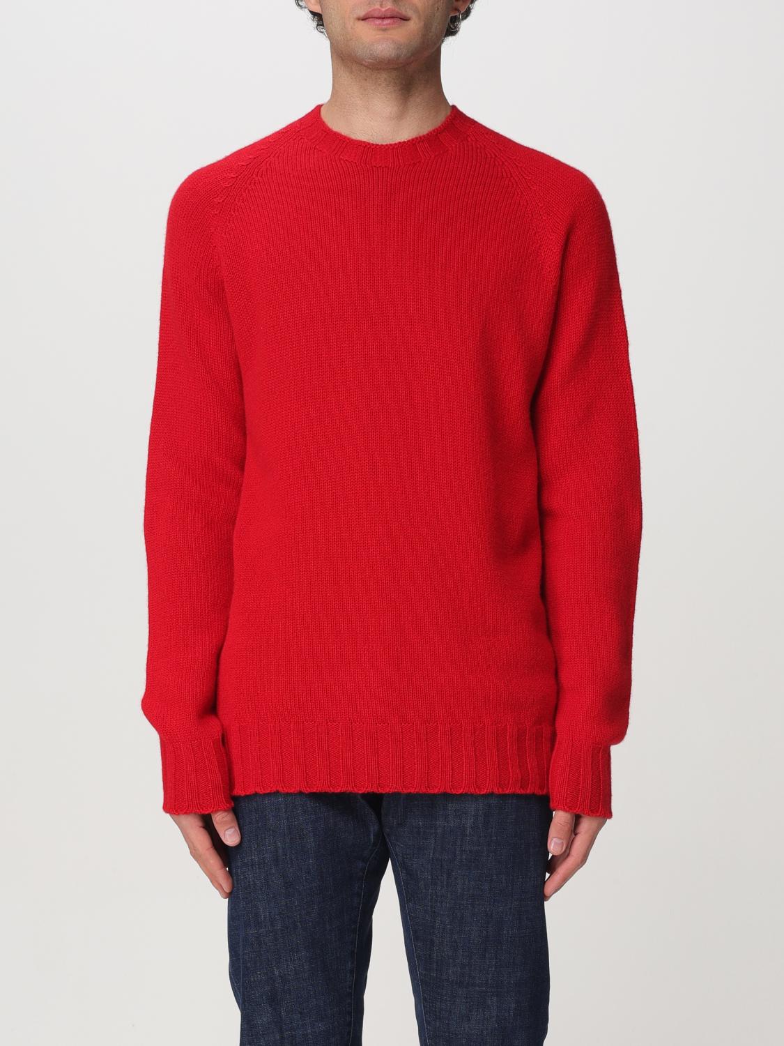 TAGLIATORE SWEATER: Sweater men Tagliatore, Red - Img 1