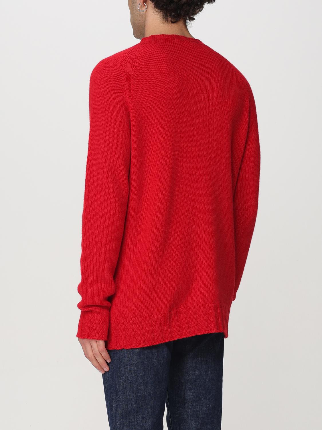 TAGLIATORE SWEATER: Sweater men Tagliatore, Red - Img 2