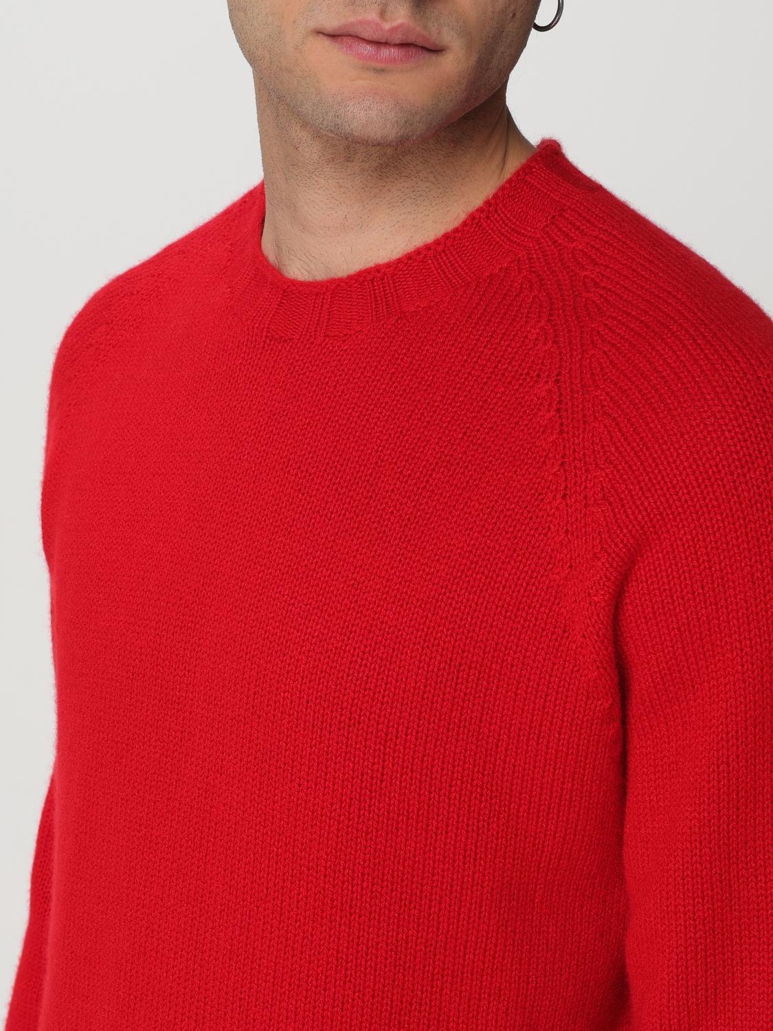 TAGLIATORE SWEATER: Sweater men Tagliatore, Red - Img 3