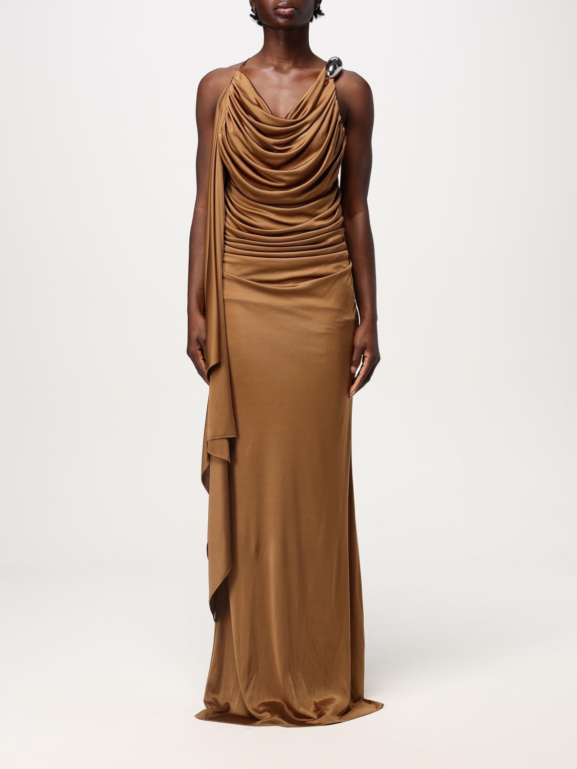 GIUSEPPE DI MORABITO DRESS: Dress woman Giuseppe Di Morabito, Brown - Img 1