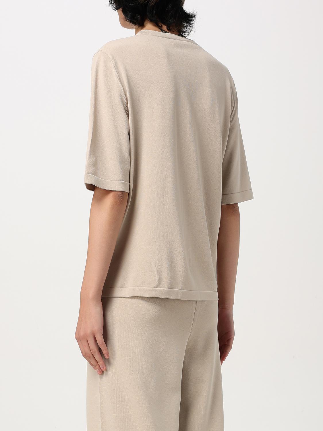 MAX MARA LEISURE T-SHIRT: T-shirt woman Max Mara Leisure, Beige - Img 3