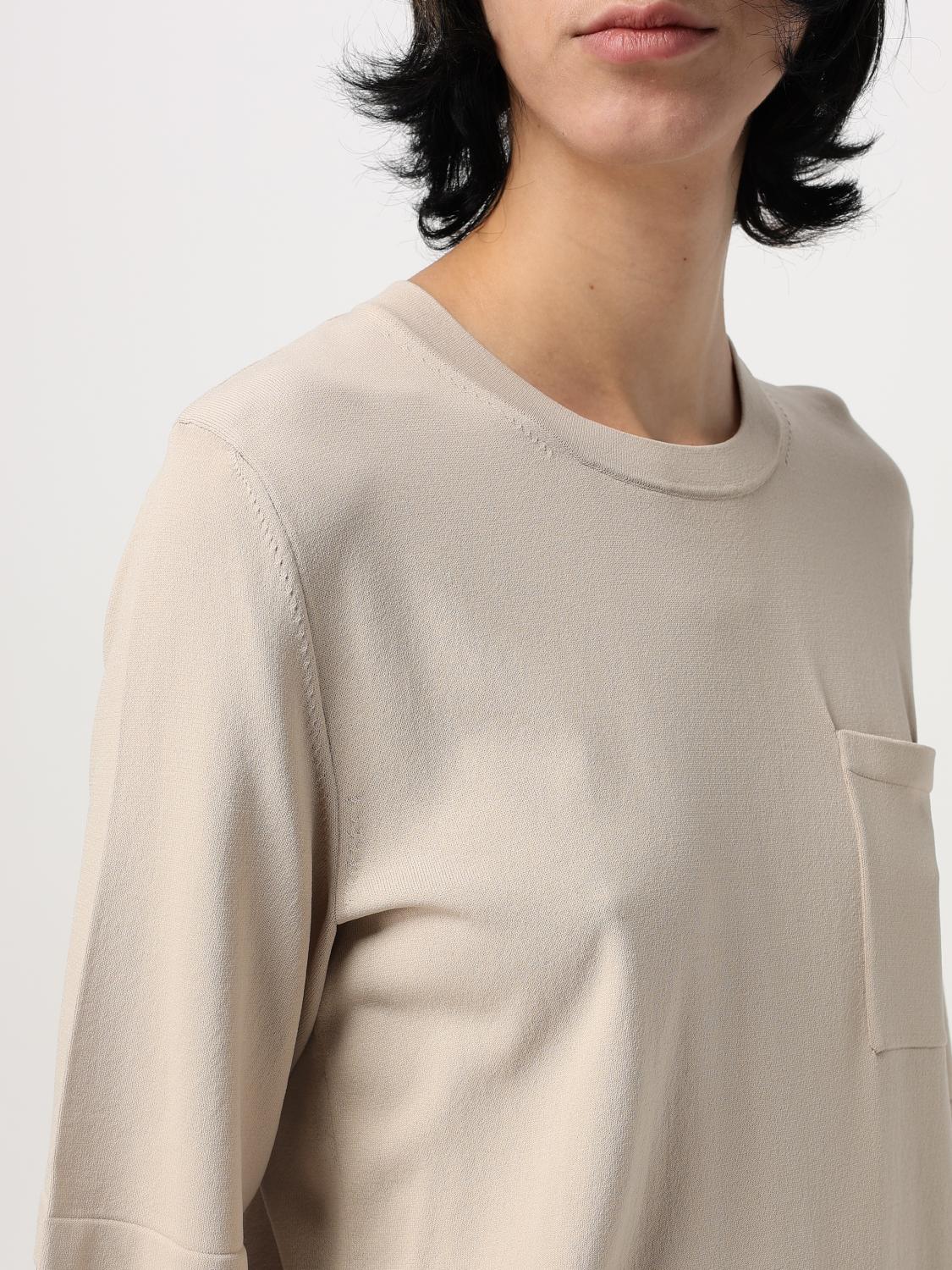 MAX MARA LEISURE T-SHIRT: T-shirt woman Max Mara Leisure, Beige - Img 5