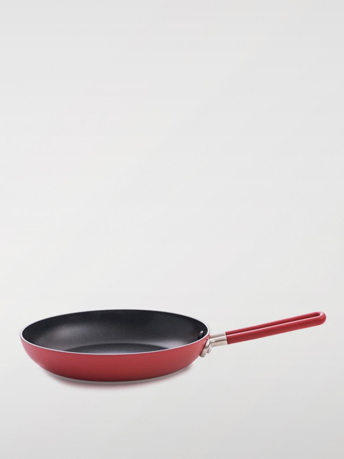 ALESSI ACCESSORI DA CUCINA: Padella Sten Alessi in acciaio inox , Rosso - Img 1