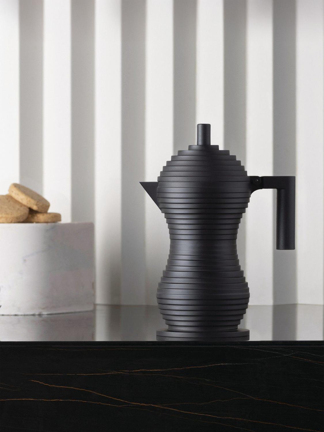 ALESSI TEA AND COFFEE: Kitchen accessories lifestyle Alessi, 블랙 - Img 2