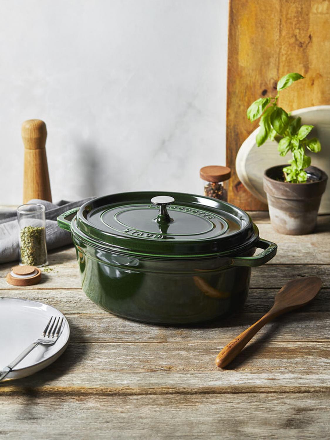 STAUB KITCHEN ACCESSORIES: Kitchen accessories lifestyle Staub, Green - Img 3