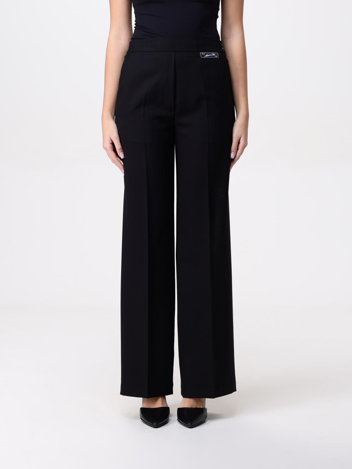 ERIKA CAVALLINI PANTALON: Pantalon femme Erika Cavallini, Noir - Img 1