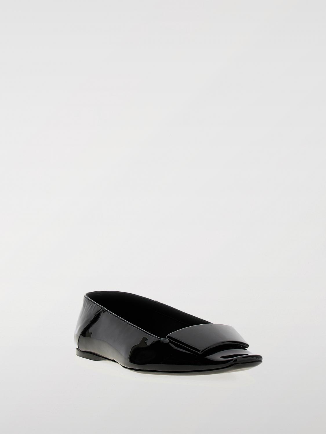 SAINT LAURENT BALLET FLATS: Shoes woman Saint Laurent, Black - Img 2