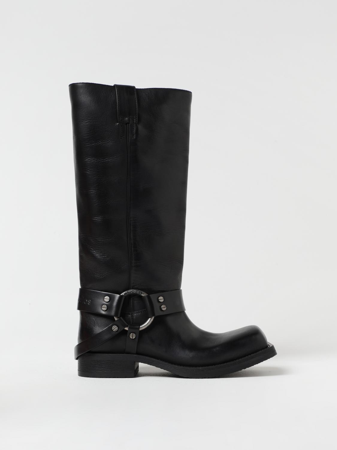 ACNE STUDIOS BOOTS: Boots woman Acne Studios, Black - Img 1