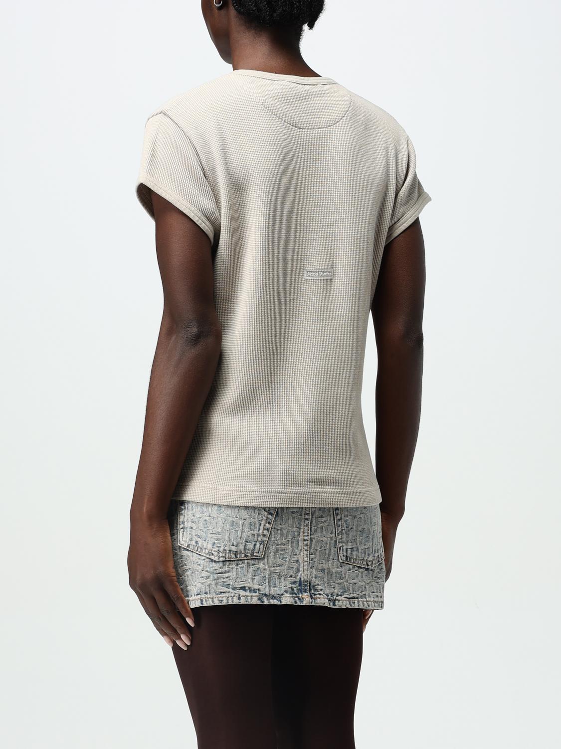 ACNE STUDIOS T-SHIRT: T-shirt woman Acne Studios, Grey - Img 3