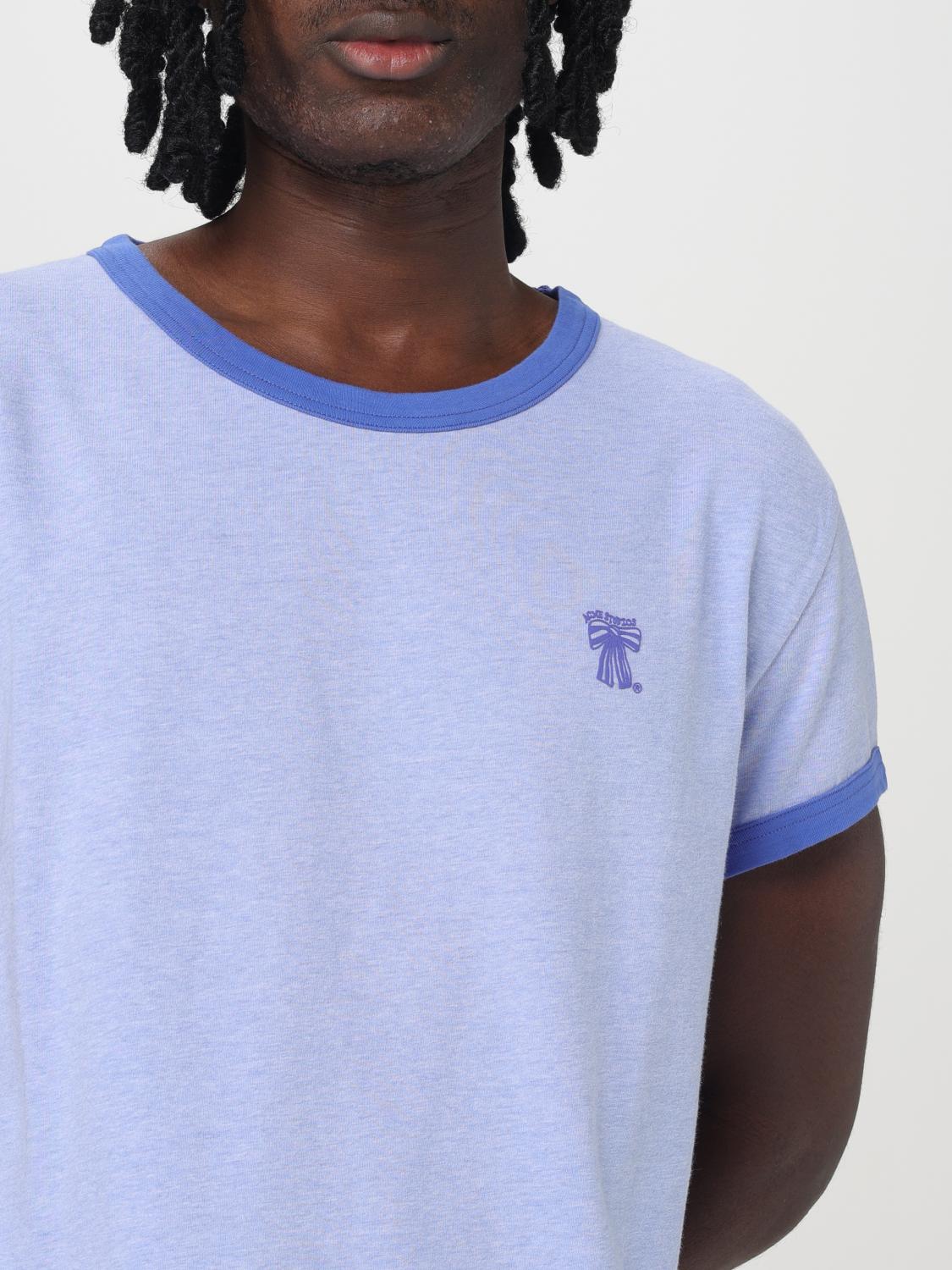 ACNE STUDIOS T-SHIRT: T-shirt men Acne Studios, Blue - Img 5