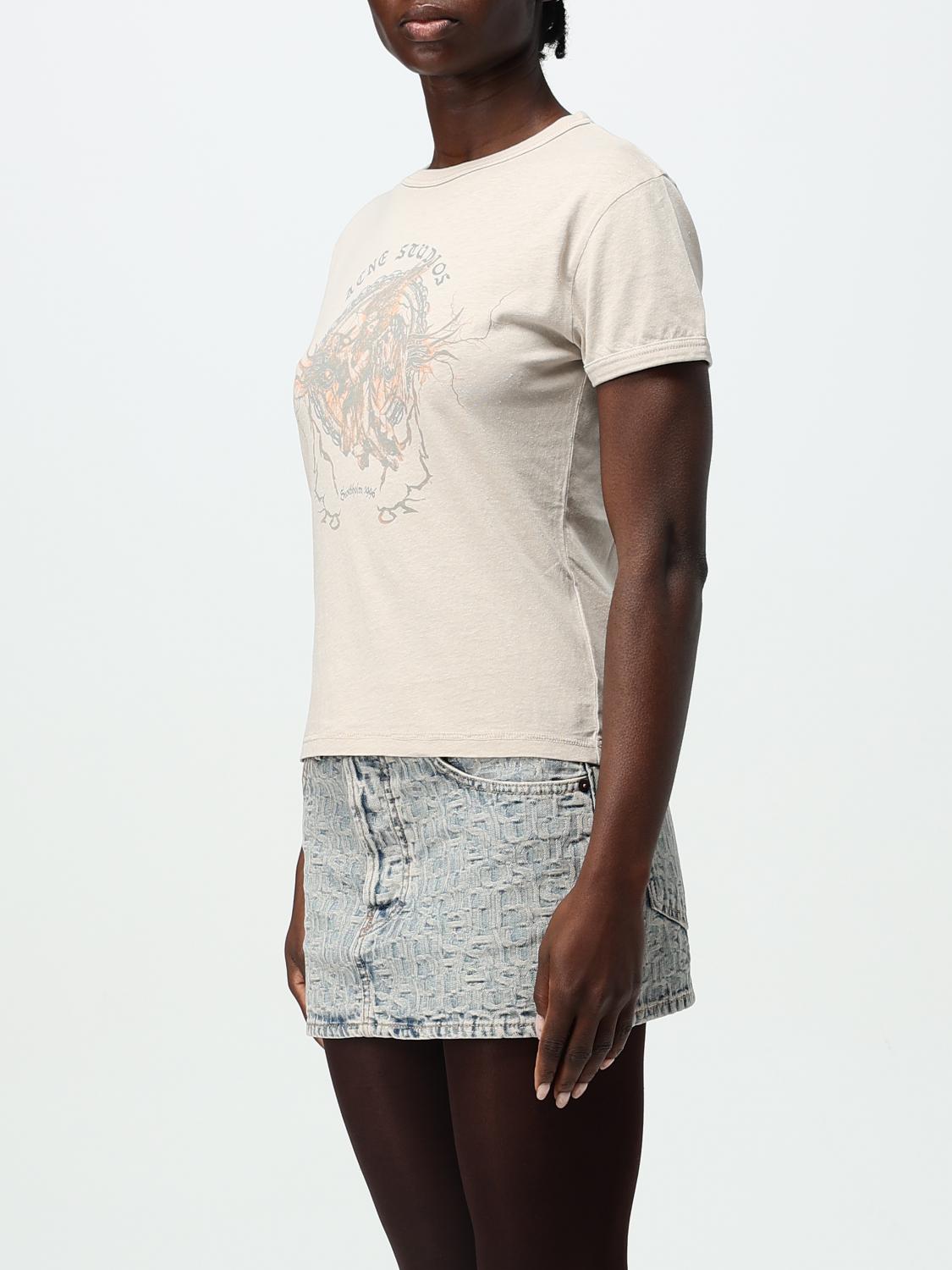 ACNE STUDIOS T-SHIRT: T-shirt woman Acne Studios, Grey - Img 3