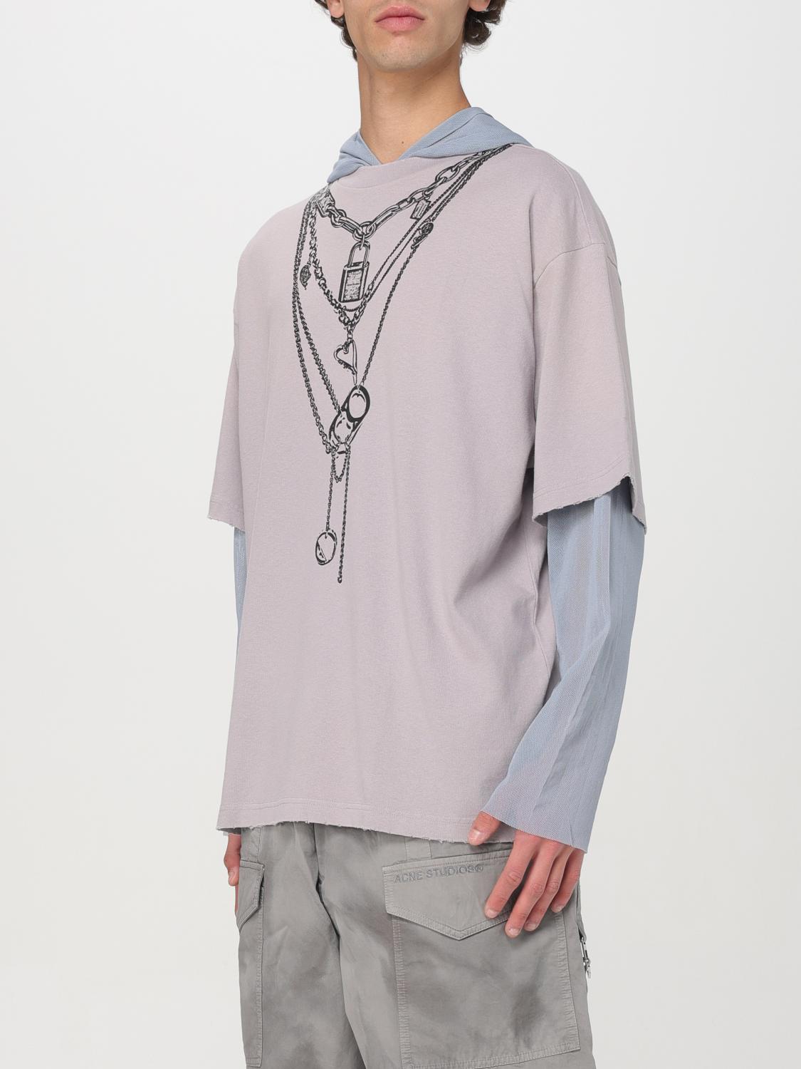 ACNE STUDIOS SWEATER: Sweater men Acne Studios, Grey - Img 4