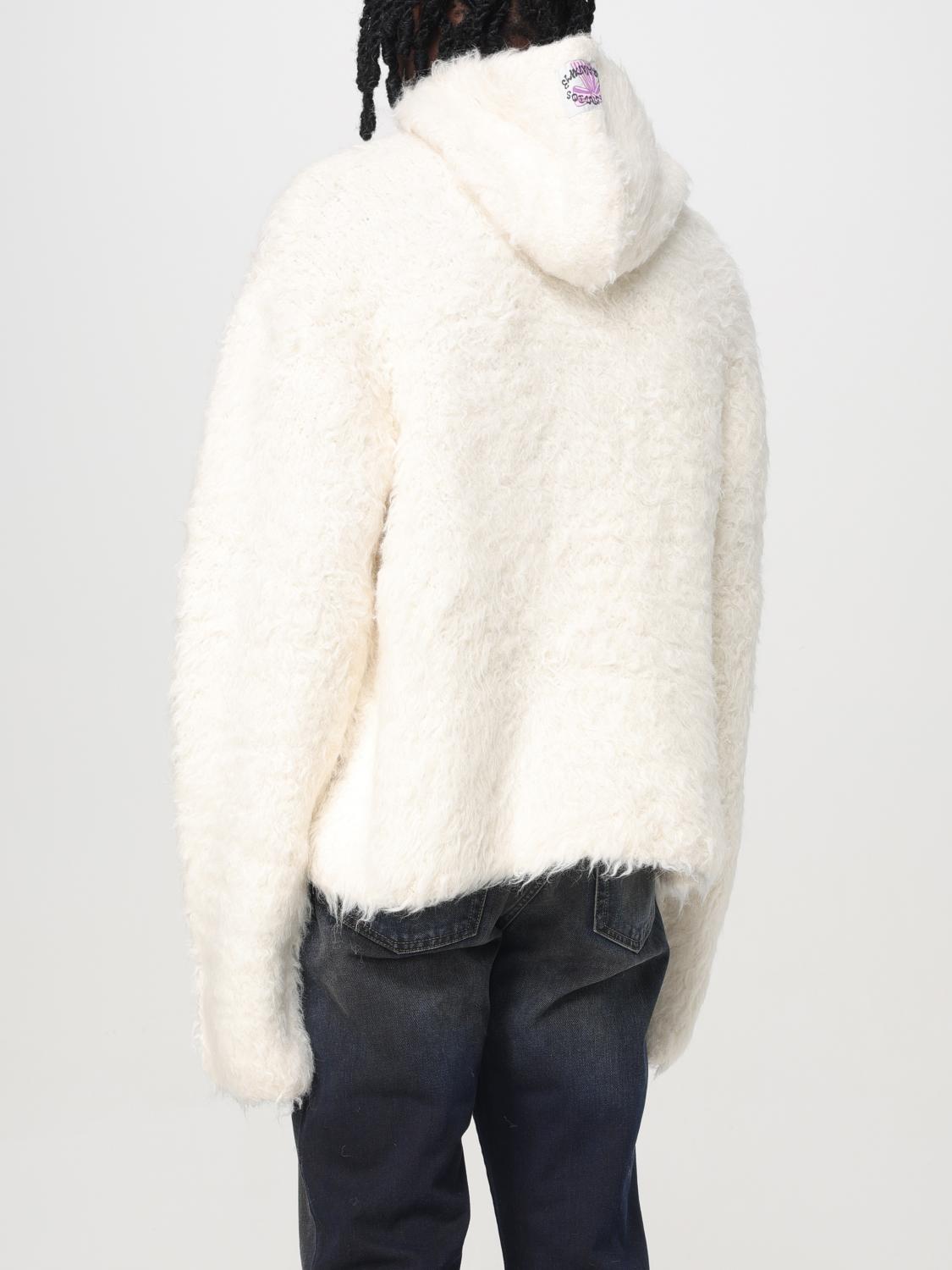 ACNE STUDIOS SUDADERA: Sudadera hombre Acne Studios, Blanco - Img 3