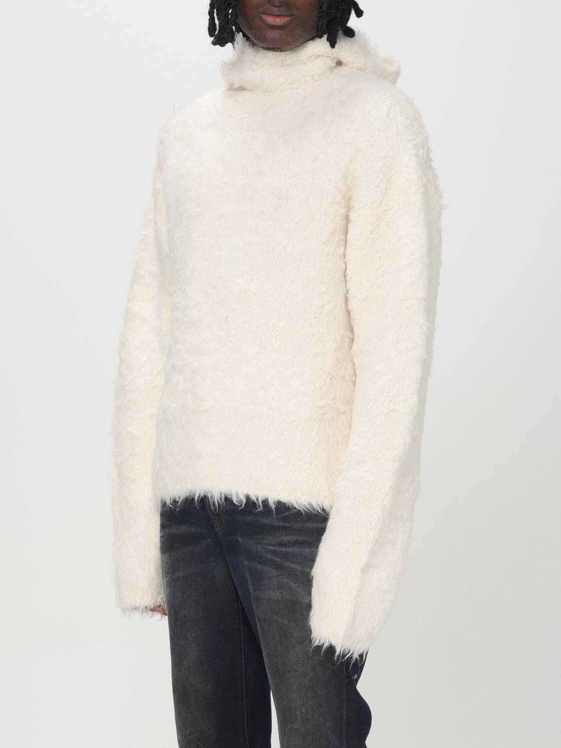 ACNE STUDIOS SUDADERA: Sudadera hombre Acne Studios, Blanco - Img 4