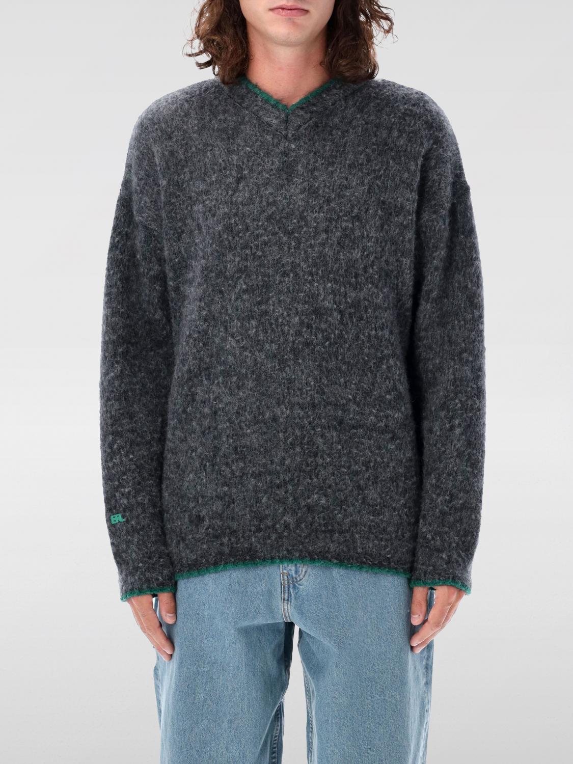 ERL SWEATER: Sweater men Erl, Grey - Img 1