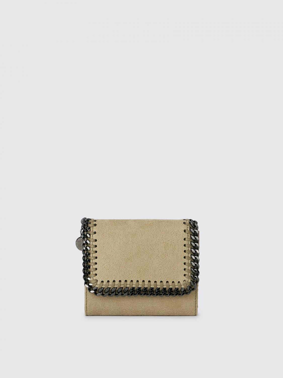 STELLA MCCARTNEY WALLET: Wallet woman Stella McCartney, Kaki - Img 1