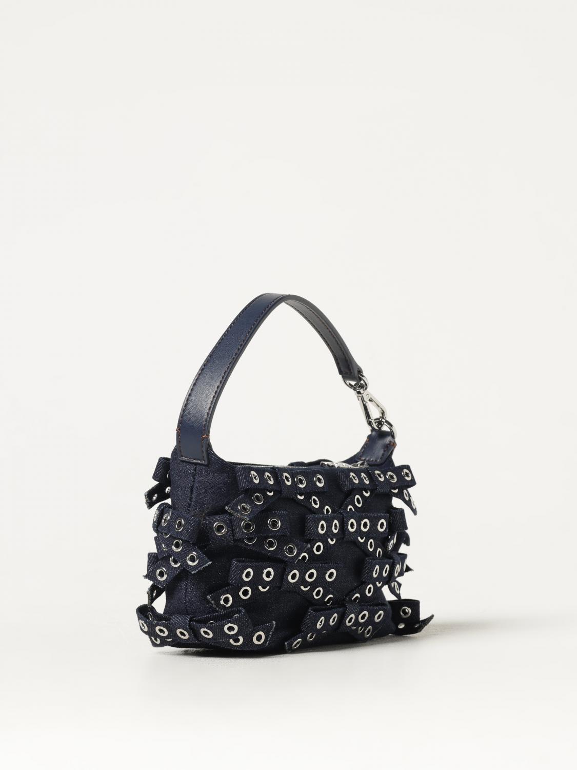 GANNI HANDBAG: Handbag woman Ganni, Navy - Img 2