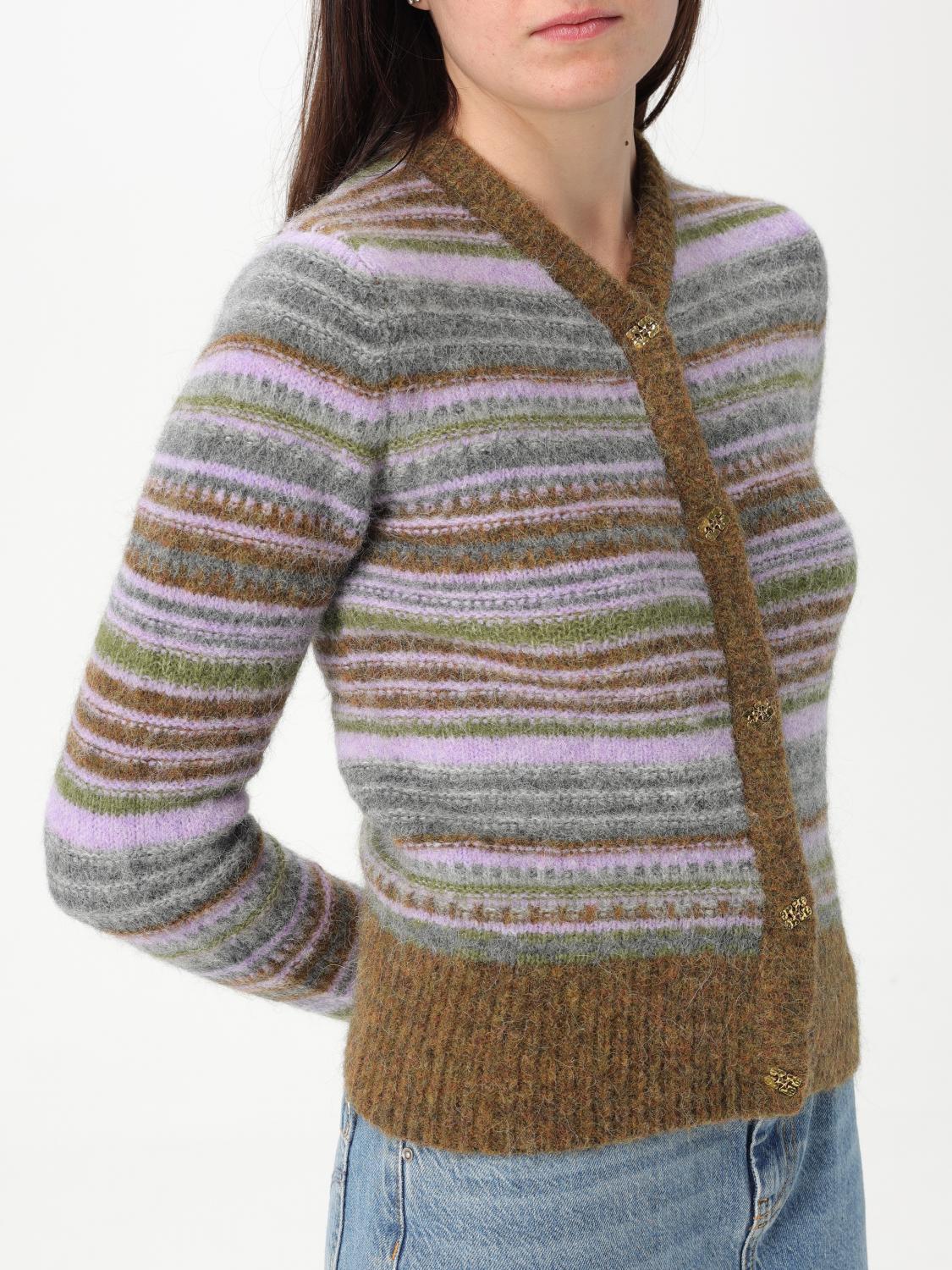 GANNI STRICKJACKE: Pullover damen Ganni, Olive - Img 3