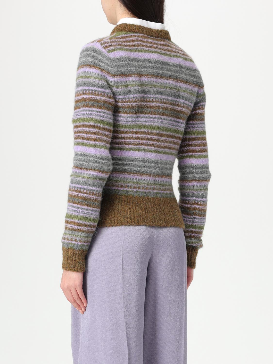 GANNI STRICKJACKE: Pullover damen Ganni, Military - Img 3