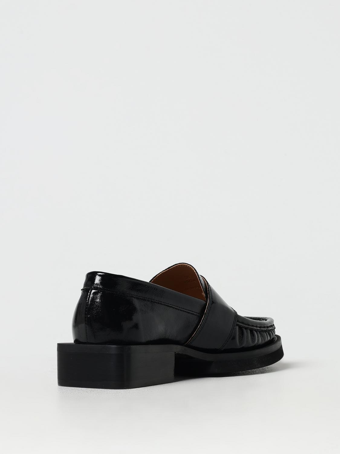 GANNI LOAFERS: Shoes woman Ganni, Black - Img 3