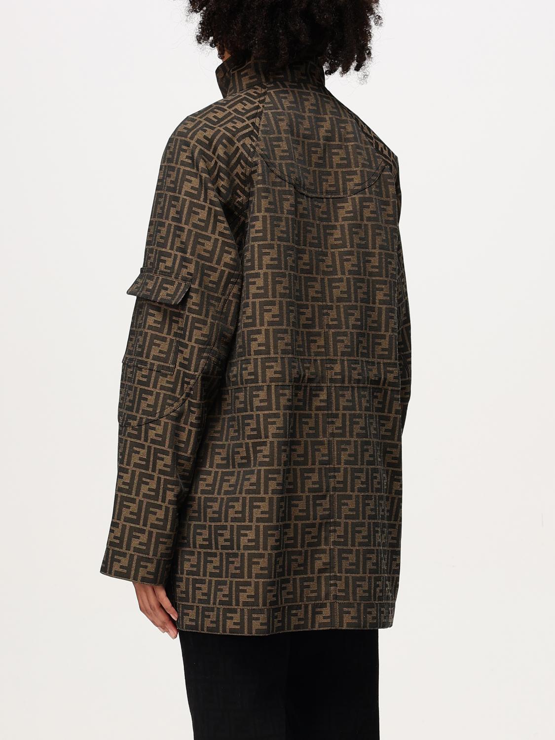 Fendi Jacket woman - Brown | FJ7817A5W3 | GIGLIO.COM