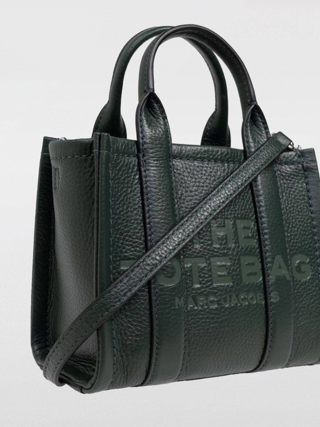 MARC JACOBS MINI SAC À MAIN: Sac porté épaule femme Marc Jacobs, Vert Sapin - Img 3