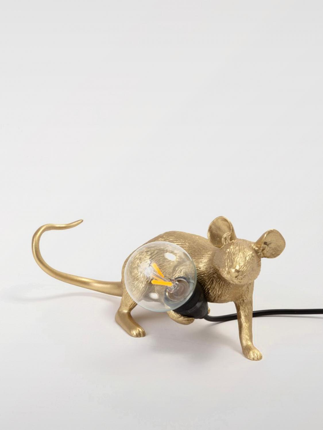 SELETTI TABLE LAMPS: Wall lamps lifestyle Seletti, 골드 - Img 1