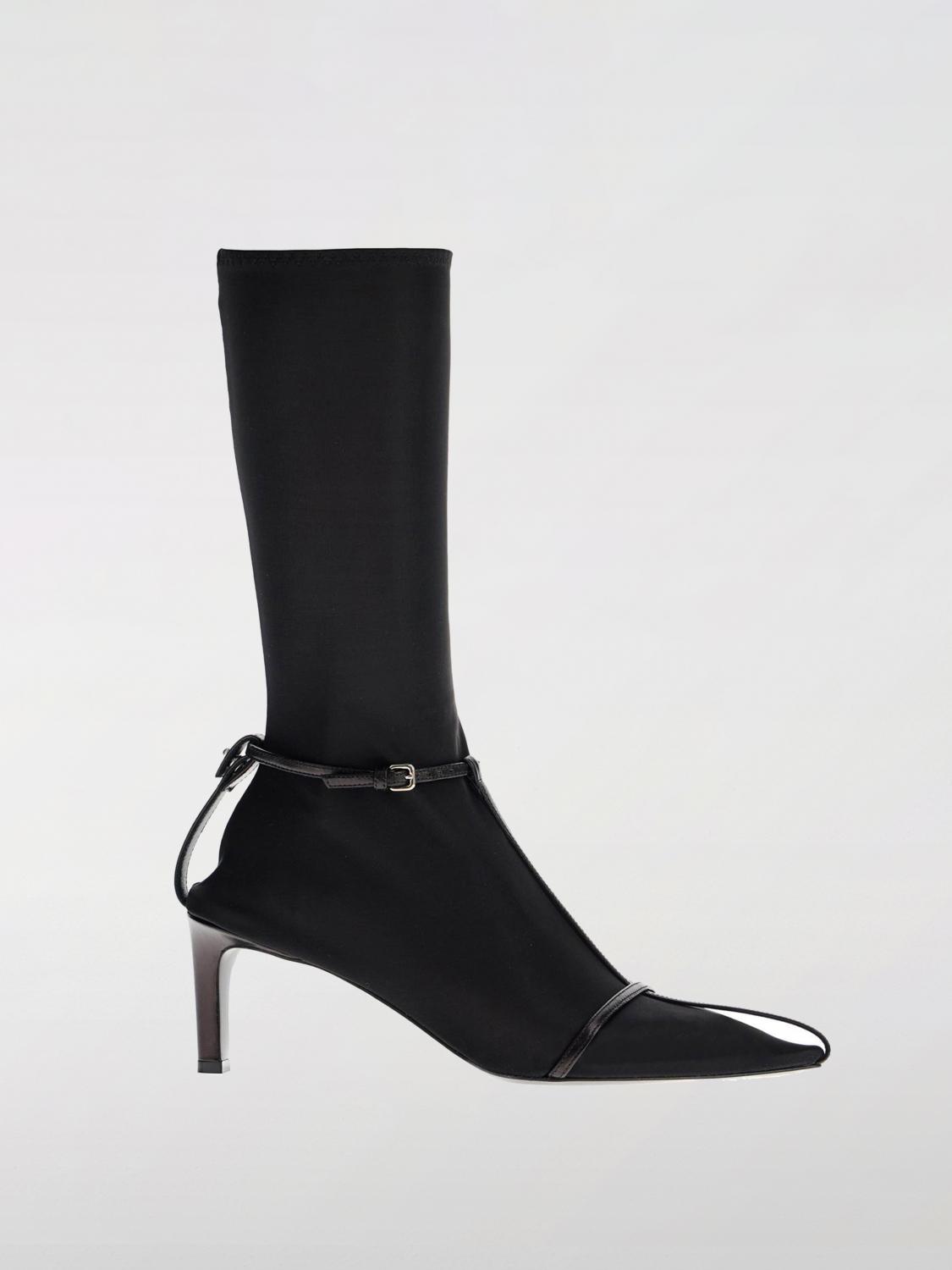 JIL SANDER BOOTS: Boots woman Jil Sander, Black - Img 1