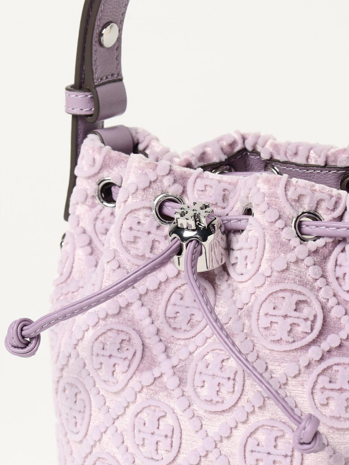 TORY BURCH МИНИ-СУМКА: Сумка с короткими ручками Женское Tory Burch, Фиолетовый - Img 3