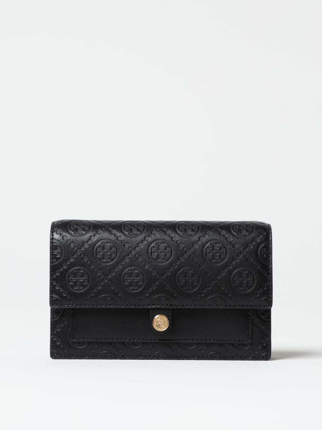 TORY BURCH CROSSBODY BAGS: Clutch woman Tory Burch, Black - Img 1