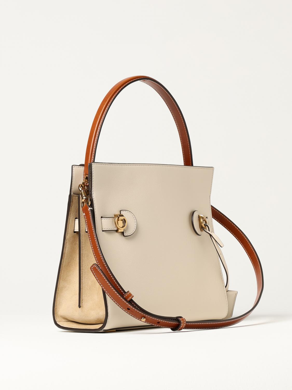 TORY BURCH SAC PORTÉ MAIN: Sac porté main femme Tory Burch, Blanc - Img 2